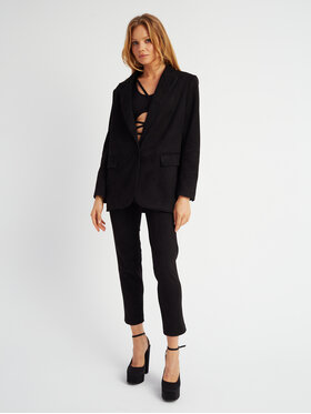 Marlu Marlu Marynarka CORSO Czarny Oversize