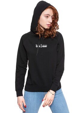 Lee Lee Bluza HOODIE Czarny Regular Fit