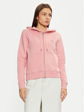 Guess Jeans Guess Jeans Pulóver W4YQ03 KC811 Rózsaszín Regular Fit