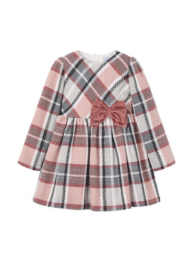 Mayoral Mayoral Vestito da giorno 4924 Rosa Regular Fit