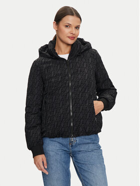 Armani Exchange Armani Exchange Demisezoninė striukė 6DYB07 YN2UZ 1200 Juoda Regular Fit