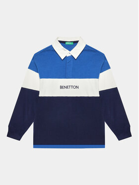 United Colors Of Benetton United Colors Of Benetton Polokošeľa 32HJC300Y Modrá Regular Fit