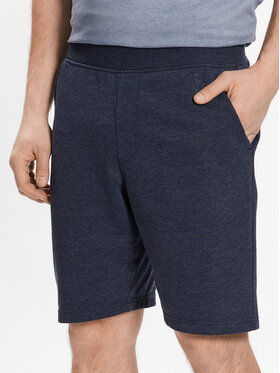 Skechers Skechers Szorty sportowe Skechers Explore Short Granatowy Regular Fit