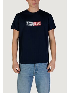 Tommy Jeans Tommy Jeans T-shirt TJM ENTRY GRAPHIC Blu Shirt Fit