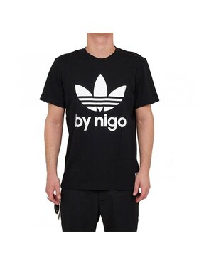 adidas Originals adidas Originals T-Shirt NIGO TREF TEE Czarny Regular Fit