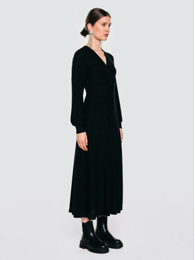 BIG STAR BIG STAR Sukienka codzienna DANIELA Czarny Tapered Fit