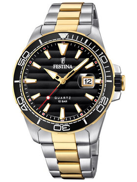 Festina Festina Zegarek F20362/2 Srebrny