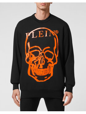 PHILIPP PLEIN PHILIPP PLEIN Bluza 239 Czarny Regular Fit