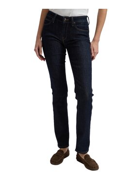 Lee Lee Jeansy 112370901 Granatowy Straight Leg