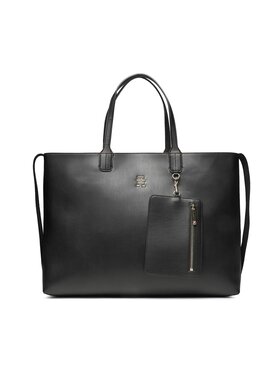 Tommy Hilfiger Tommy Hilfiger Rankinė Iconic Tommy Tote AW0AW14874 Juoda