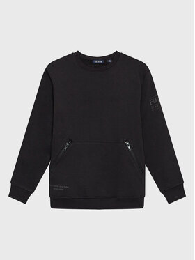 Blue Seven Blue Seven Bluza 670179 Czarny Regular Fit