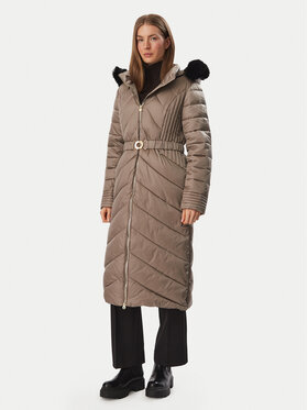 EA7 Emporio Armani EA7 Emporio Armani Kurtka zimowa 7W001501 AF25639 U6100 Brązowy jasny Regular Fit