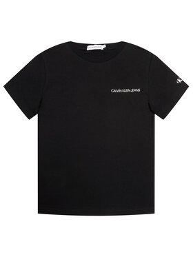 Calvin Klein Jeans Calvin Klein Jeans T-shirt Chest Logo IB0IB00456 Nero Regular Fit