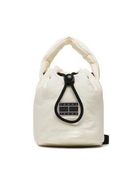 Tommy Jeans Tommy Jeans Handtasche Tjw Hype Conscious Bucket Bag AW0AW14142 Beige