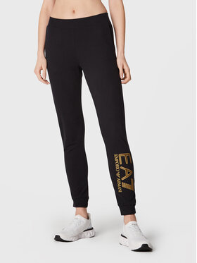 EA7 Emporio Armani EA7 Emporio Armani Spodnie dresowe 6LTP79 TJJXZ 0210 Czarny Regular Fit