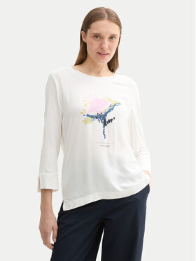 Tom Tailor Tom Tailor Bluse 1043110 Weiß Regular Fit