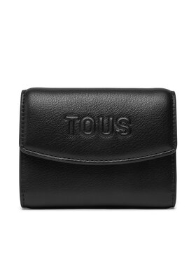 TOUS TOUS Πορτοφόλι Pocket Tous Bloom 2002204251 Μαύρο