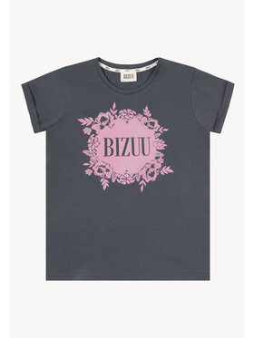 BIZUU BIZUU T-Shirt IOLA Šedá Standard Fit