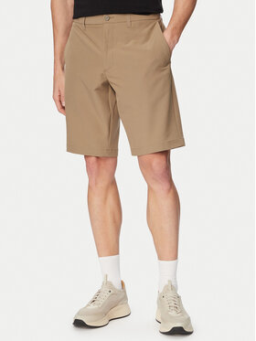 BOSS BOSS Шорти от плат S Commuter 10.5 Inch 50540337 Светлозелен Slim Fit