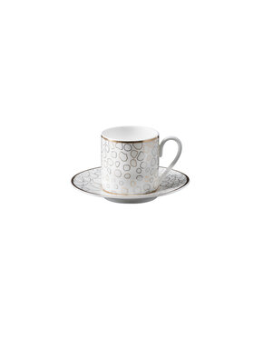 Roberto Cavalli Home Roberto Cavalli Home Filiżanka do espresso Giraffa Biały