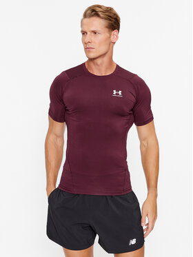 Under Armour Under Armour Тишърт Ua Hg Armour Comp Ss 1361518 Бордо Compression Fit