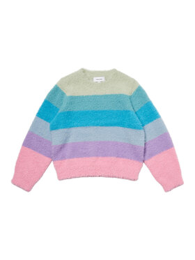 Vero Moda Girl Vero Moda Girl Sweter Plume 10279462 Kolorowy Regular Fit