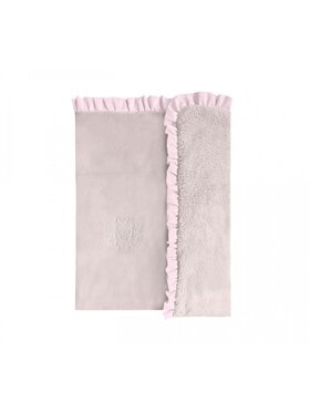 Caramella Caramella Kocyk pluszowy Pastel Chic Beżowy