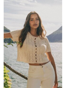 Guess Guess Sweter 183859 Biały