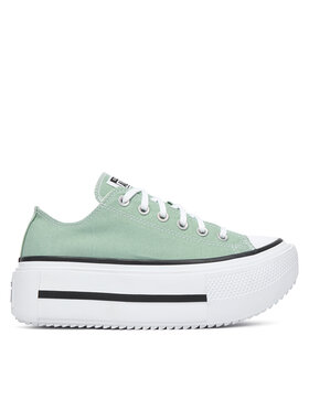 Converse Converse Modne superge Ctas Lift Double Stack A18862C Zelena