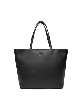 Tommy Hilfiger Tommy Hilfiger Táska Th Essential Sc Tote AW0AW15720 Fekete