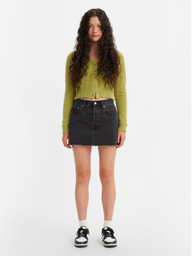 Levi's® Levi's® Дънкова пола Icon A46940000 Черен Loose Fit