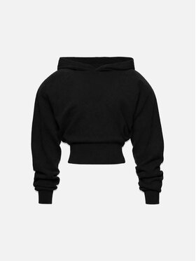 La Mania La Mania Bluza NANA Czarny Basic Fit