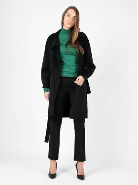 Silvian Heach Silvian Heach Płaszcz PGA22159CP Czarny Regular Fit