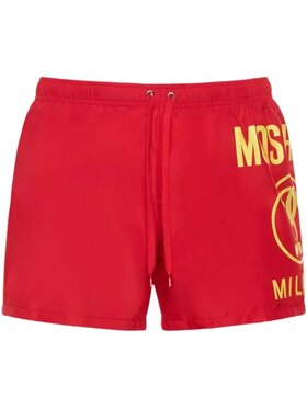 MOSCHINO Underwear & Swim MOSCHINO Underwear & Swim Szorty kąpielowe MILANO Czerwony Regular Fit