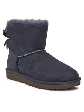 Ugg Ugg Škornji W Mini Bailey Bow II 1016501 Mornarsko modra