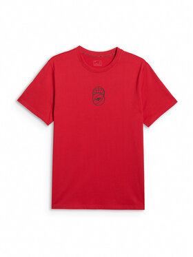4F 4F T-Shirt ESSENTIAL 2 Czerwony Regular Fit