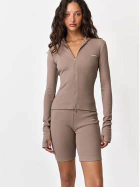 La Mania La Mania Bluza MANDY Beżowy Basic Fit