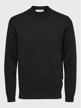 Selected Homme Selected Homme Svetr Robert 16086643 Černá Relaxed Fit