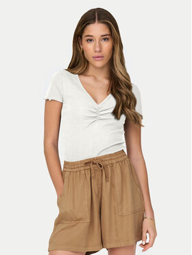 ONLY ONLY T-särk Betty 15311919 Valge Regular Fit