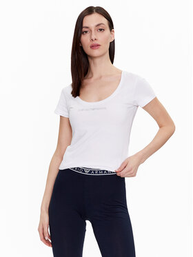 Emporio Armani Underwear Emporio Armani Underwear T-Shirt 163377 3R223 00010 Biały Regular Fit