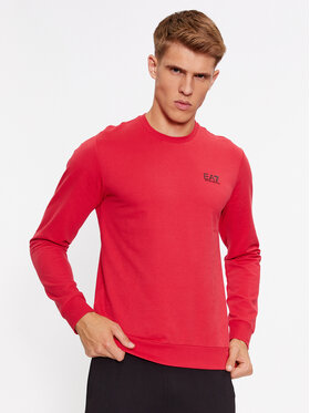 EA7 Emporio Armani EA7 Emporio Armani Mikina 8NPM52 PJ05Z 1462 Červená Regular Fit