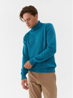 United Colors Of Benetton United Colors Of Benetton Rollkragenpullover 1235U2522 Blau Regular Fit