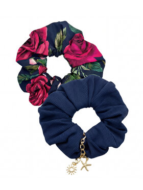 Feba Feba Elastico per capelli ZESTAW ZG03 Blu scuro