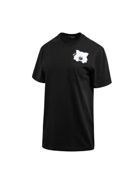 KARL LAGERFELD KARL LAGERFELD T-Shirt 241W1761-999_M Czarny Oversize