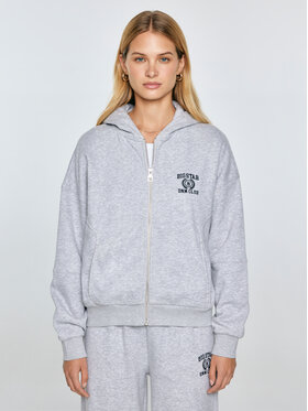 BIG STAR BIG STAR Bluza MADELINA Szary Comfort Fit
