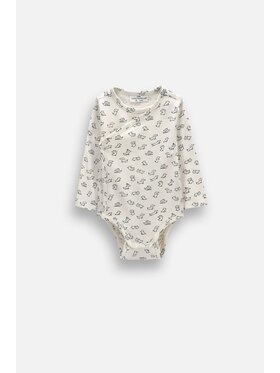 Coccodrillo Coccodrillo Body dziecięce ZC6112601SUN-003 Kremowy Regular Fit