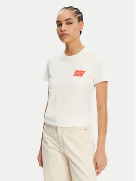 Tommy Hilfiger Tommy Hilfiger Sukienka codzienna WW0WW43228 Różowy Slim Fit