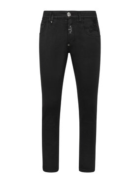 PHILIPP PLEIN PHILIPP PLEIN Džínsy 3591 Čierna Skinny Fit