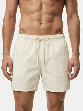 Tommy Hilfiger Tommy Hilfiger Szorty kąpielowe UM0UM03477 Żółty Regular Fit