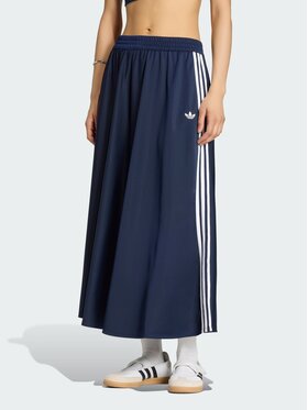 adidas adidas Spódnica midi FIREBIRD Granatowy Loose Fit